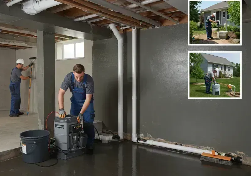 Basement Waterproofing and Flood Prevention process in Cedar County, MO